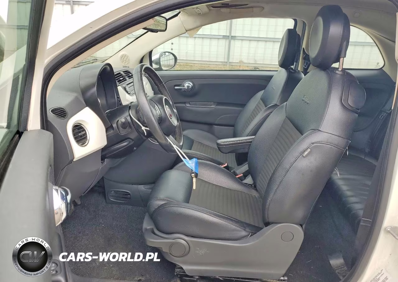 2012 Fiat 500 Lounge VIN:3C3CFFER4CT365668 - 7