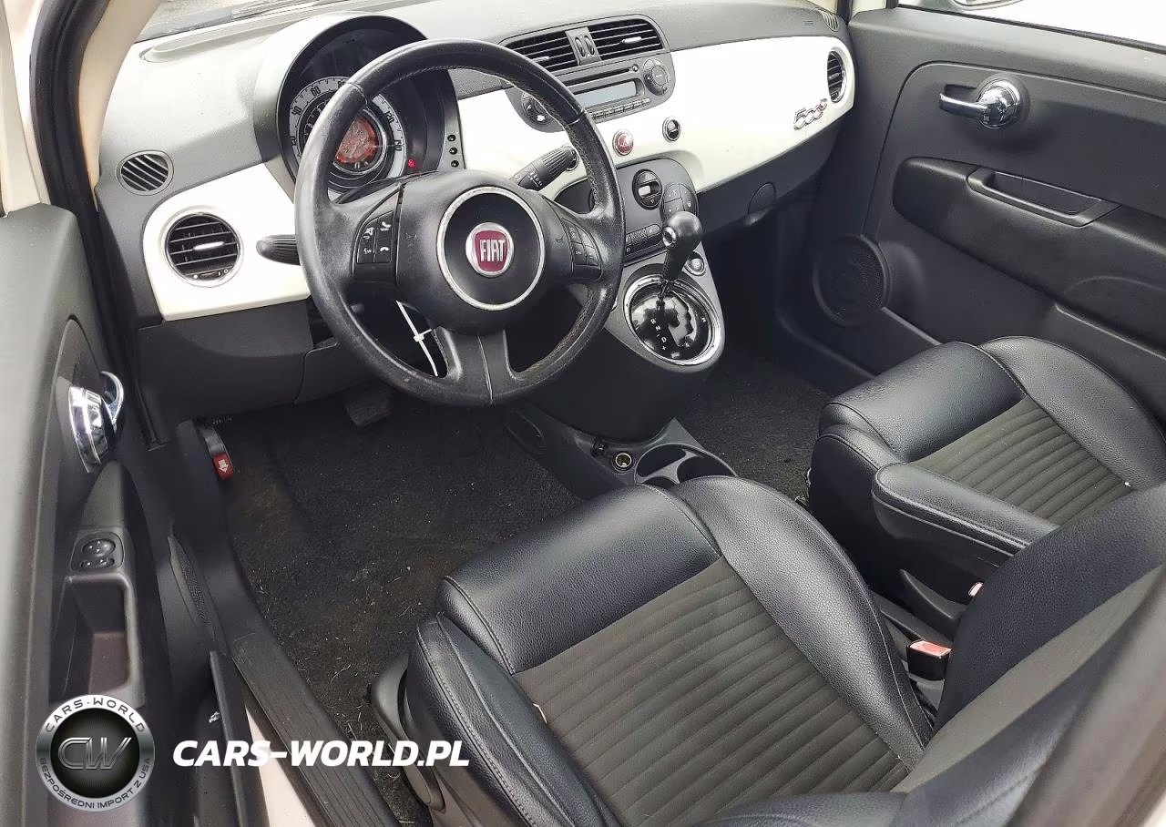 2012 Fiat 500 Lounge VIN:3C3CFFER4CT365668 - 8