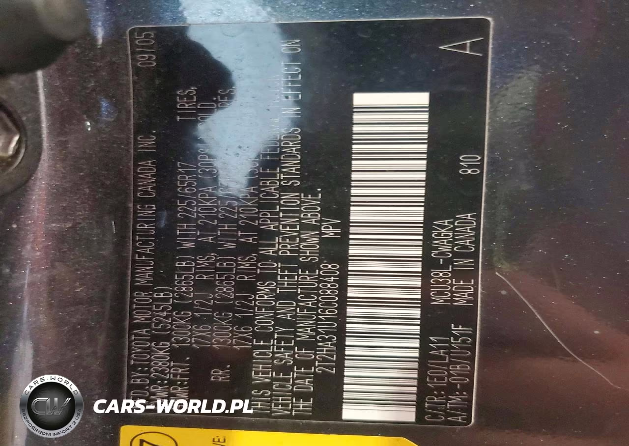 2006 Lexus Rx 330 VIN:2T2HA31U16C088408 - 13