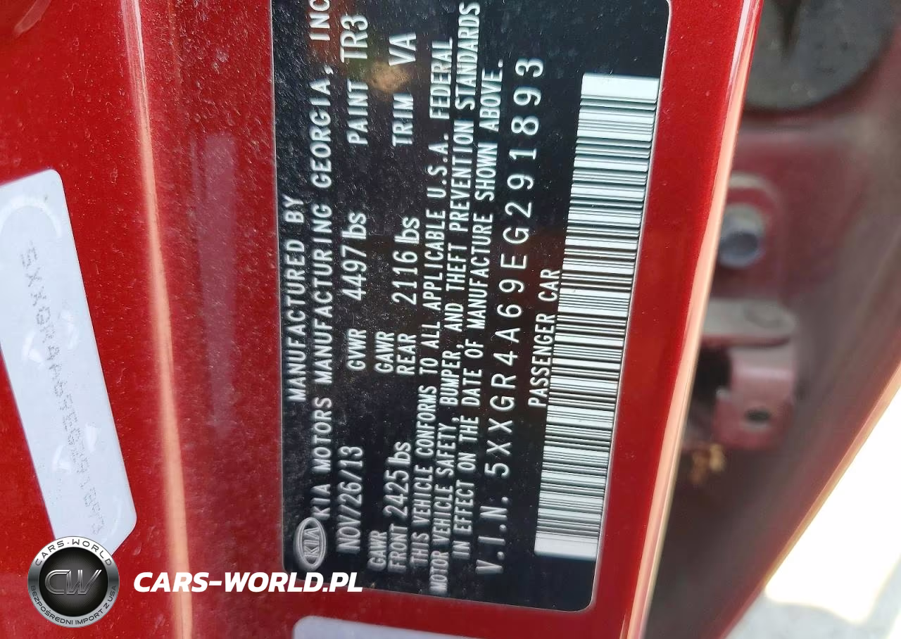 2014 Kia Optima Sx VIN:5XXGR4A69EG291893 - 12