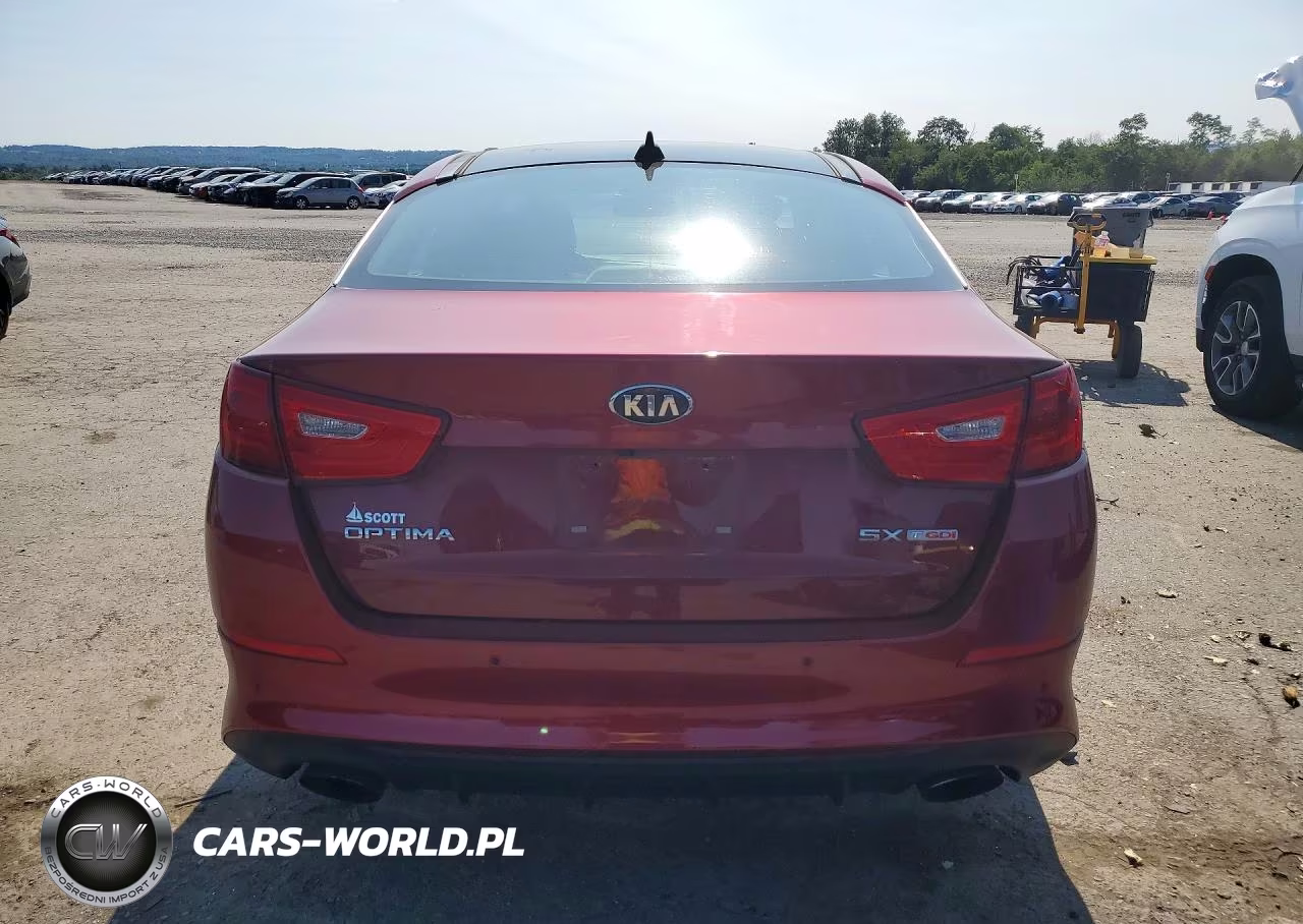 2014 Kia Optima Sx VIN:5XXGR4A69EG291893 - 6