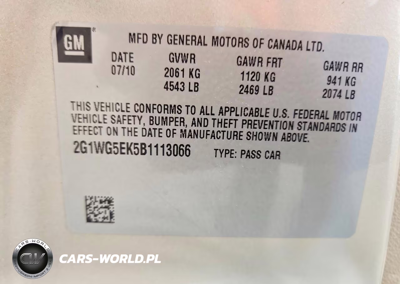 2011 Chevrolet Impala Lt VIN:2G1WG5EK5B1113066 - 12