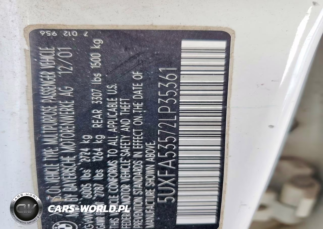 2002 BMW X5 3.0I VIN:5UXFA53572LP35361 - 13