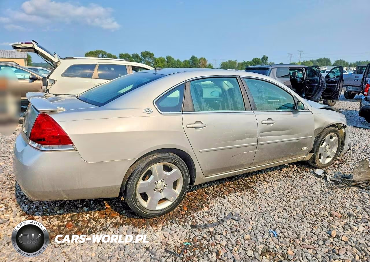 2008 Chevrolet Impala Super Sport VIN:2G1WD58C889287429 - 3