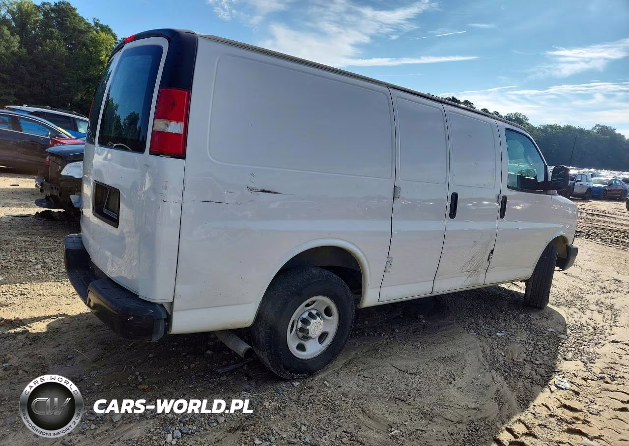 2016 Chevrolet Express 2500 Cargo Delivery Van VIN:1GCWGAFF1G1232909 - 3
