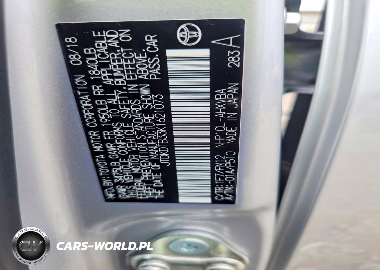 2019 Toyota Prius C L VIN:JTDKDTB33K1621073 - 12