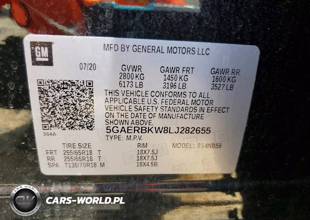 2020 Buick Enclave Essence VIN:5GAERBKW8LJ282655 - 13