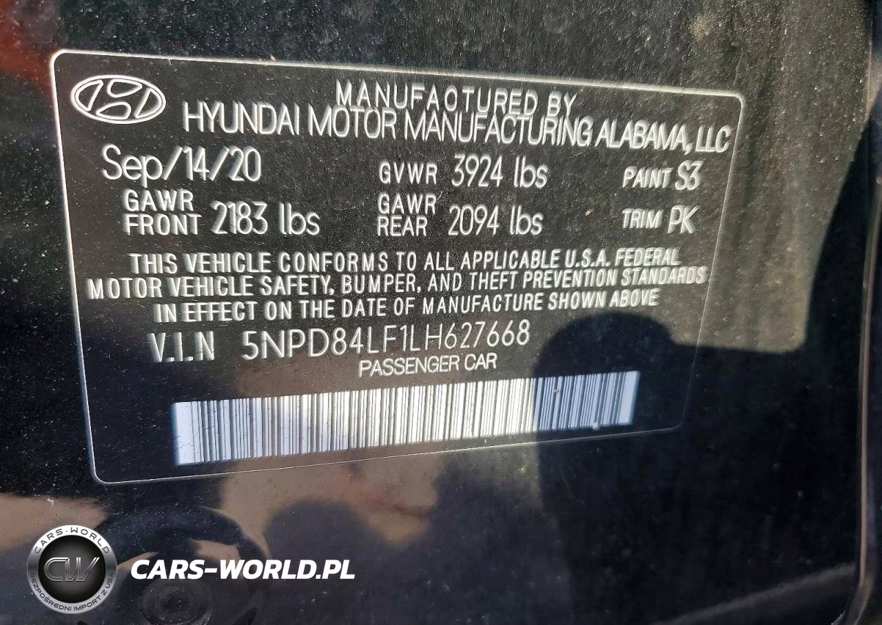 2020 Hyundai Elantra Sel VIN:5NPD84LF1LH627668 - 12