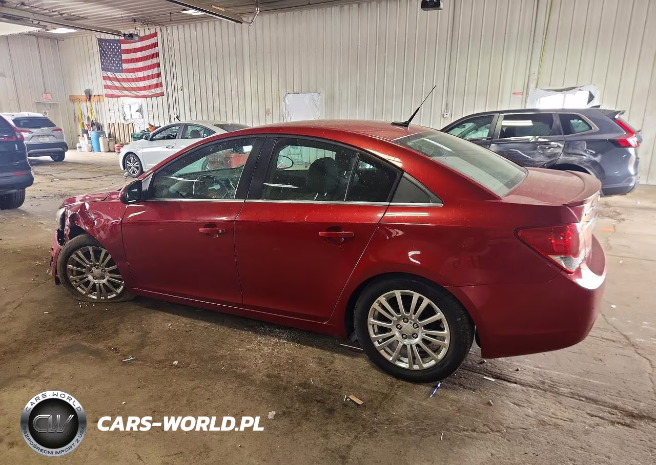2012 Chevrolet Cruze Eco VIN:1G1PJ5SC3C7239790 - 2