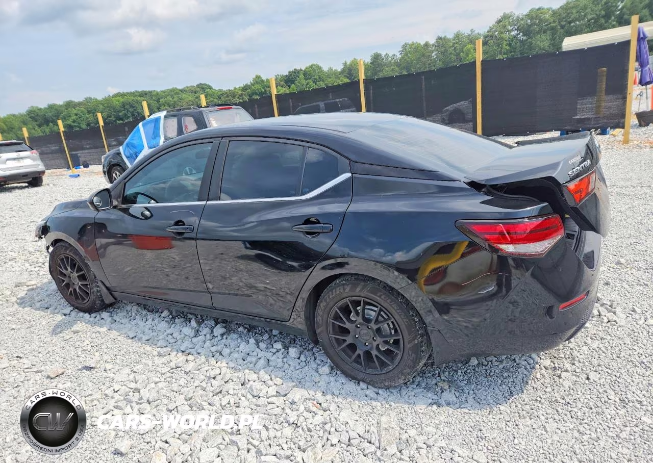 2020 Nissan Sentra S VIN:3N1AB8BV7LY255375 - 2