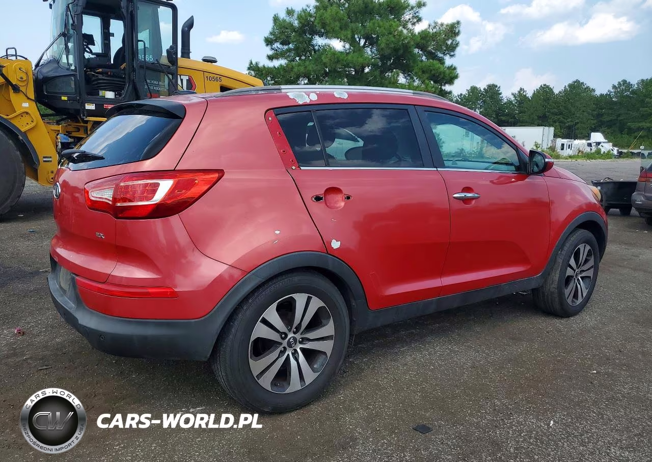 2012 Kia Sportage Ex VIN:KNDPC3A29C7347975 - 3