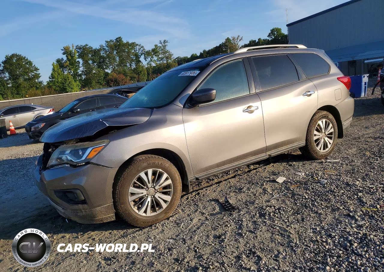 2017 Nissan Pathfinder Sv VIN:5N1DR2MM9HC631335 - 1