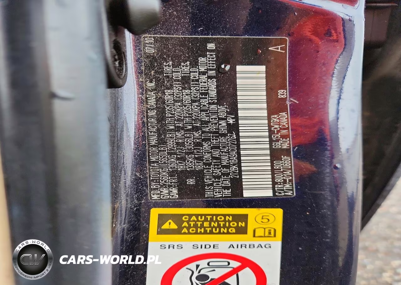 2010 Lexus Rx 350 VIN:2T2BK1BA9AC072767 - 13
