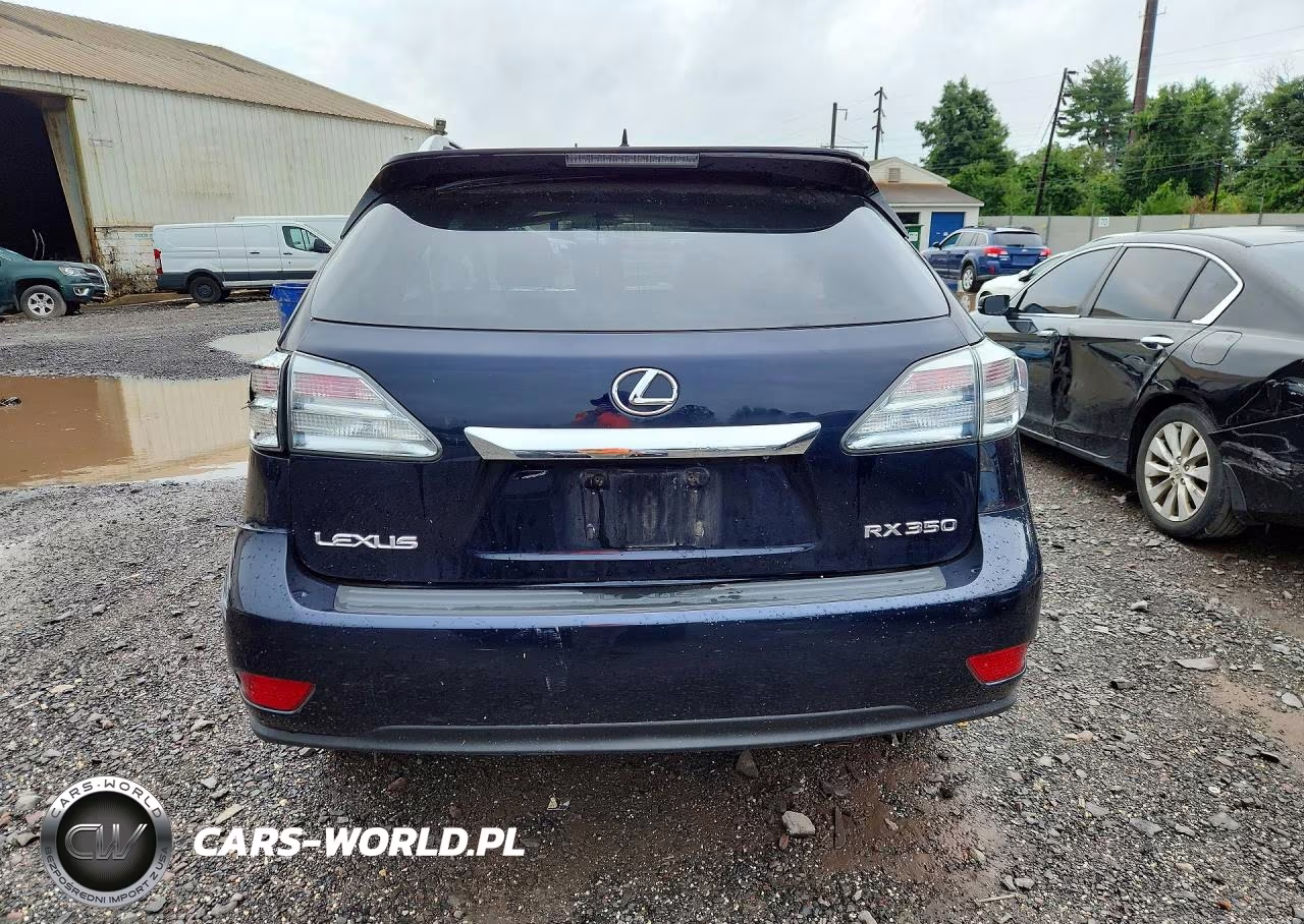 2010 Lexus Rx 350 VIN:2T2BK1BA9AC072767 - 6