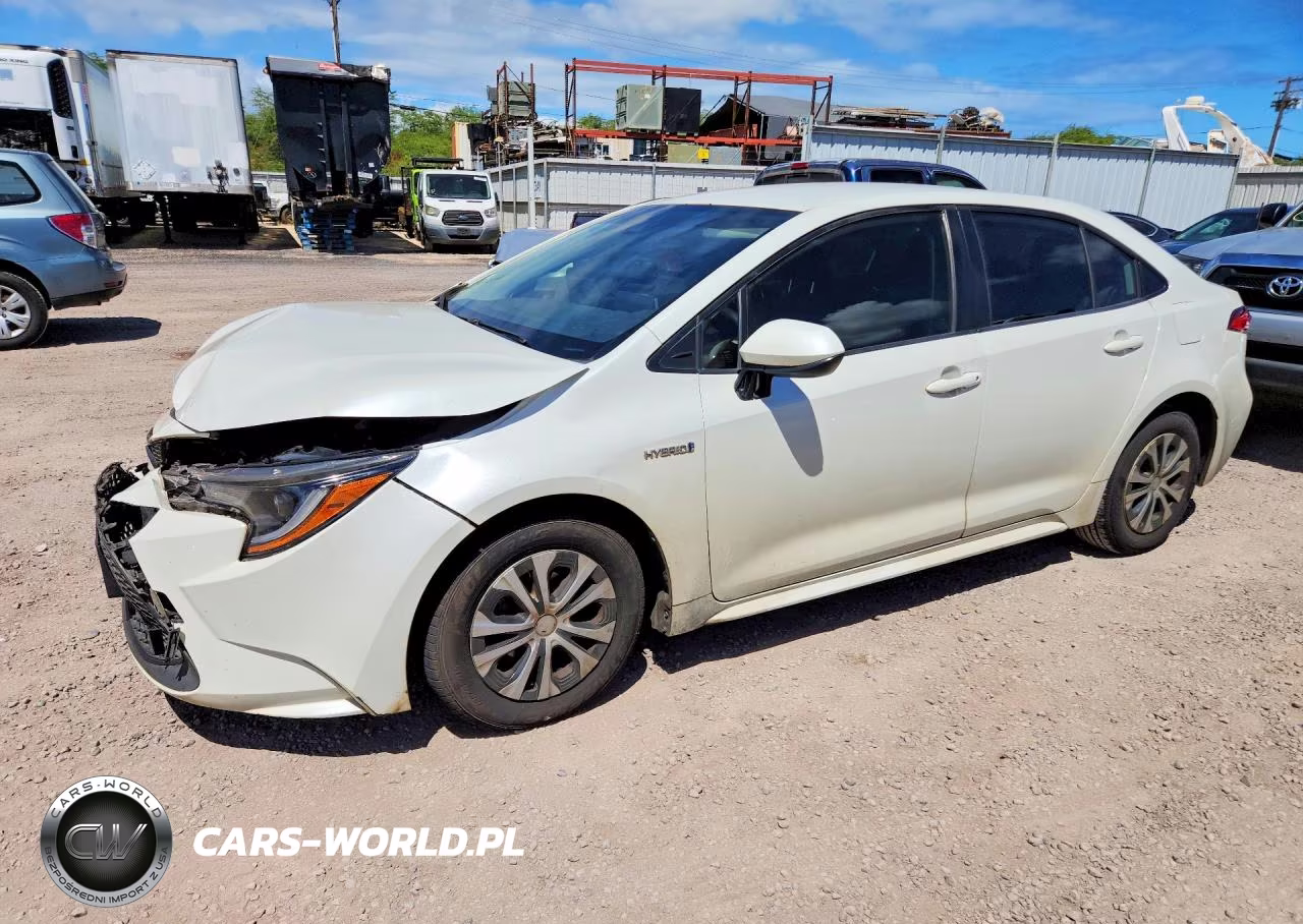 2021 Toyota Corolla Le VIN:JTDEAMDE9MJ027813 - 1