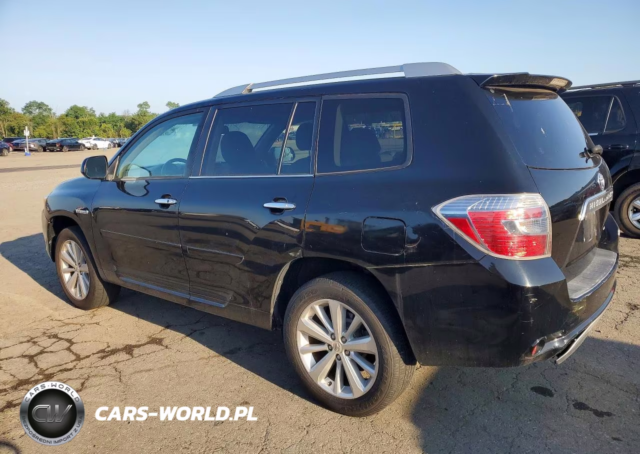 2010 Toyota Highlander Hybrid Limited VIN:JTEJW3EH7A2037891 - 2