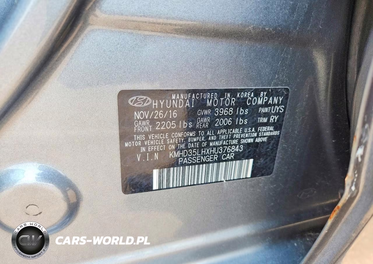 2017 Hyundai Elantra Gt Base VIN:KMHD35LHXHU376843 - 12