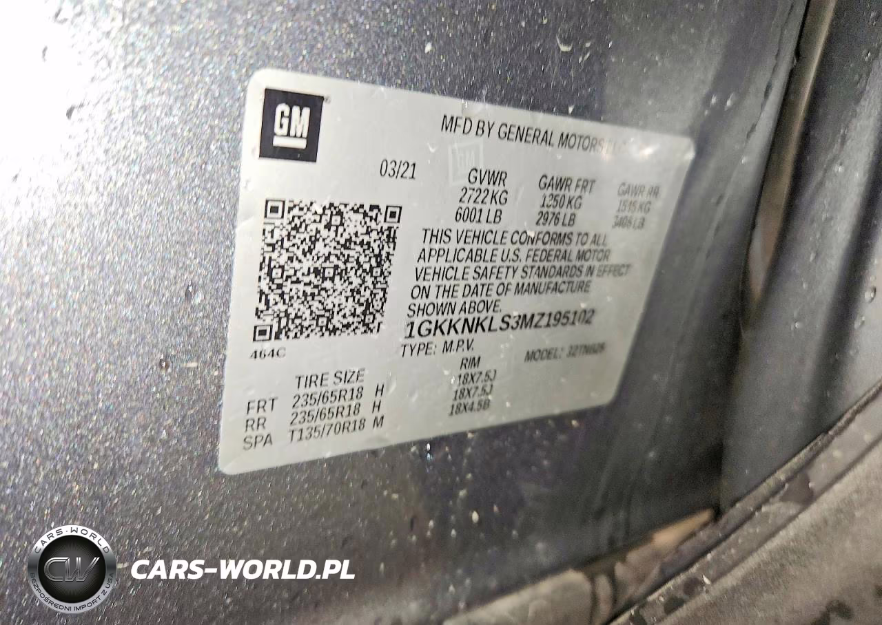 2021 GMC Acadia Sle VIN:1GKKNKLS3MZ195102 - 13