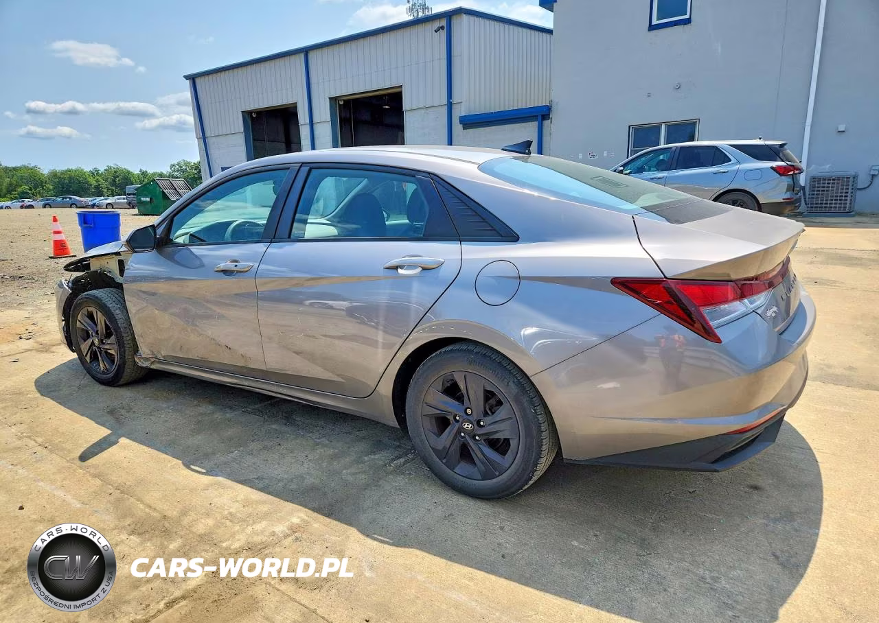 2021 Hyundai Elantra Sel VIN:KMHLS4AG4MU189868 - 2