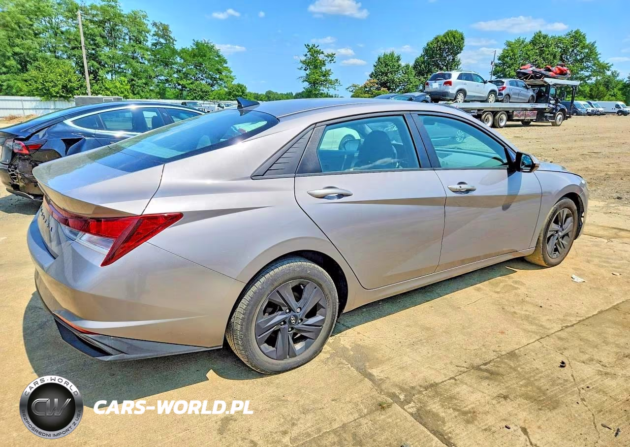 2021 Hyundai Elantra Sel VIN:KMHLS4AG4MU189868 - 3