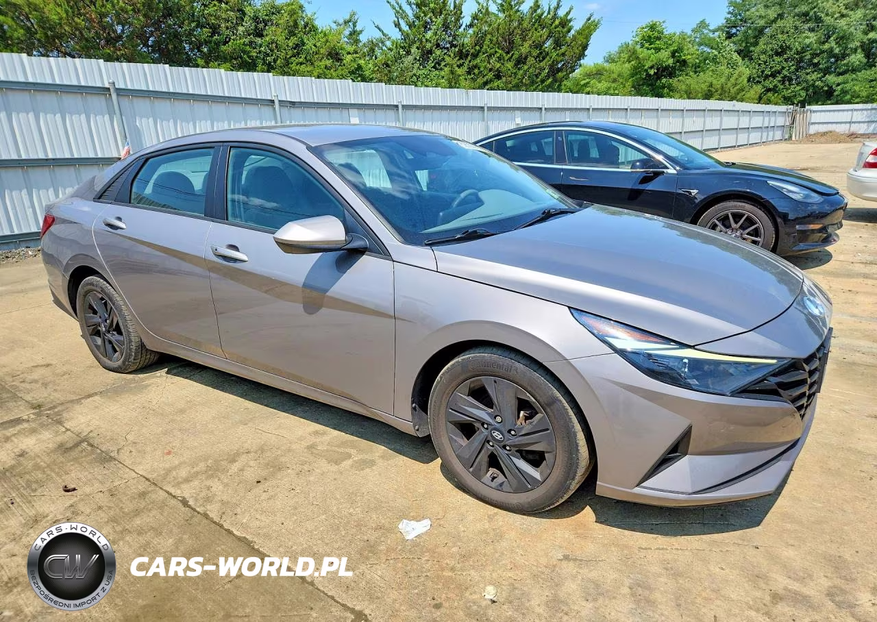 2021 Hyundai Elantra Sel VIN:KMHLS4AG4MU189868 - 4