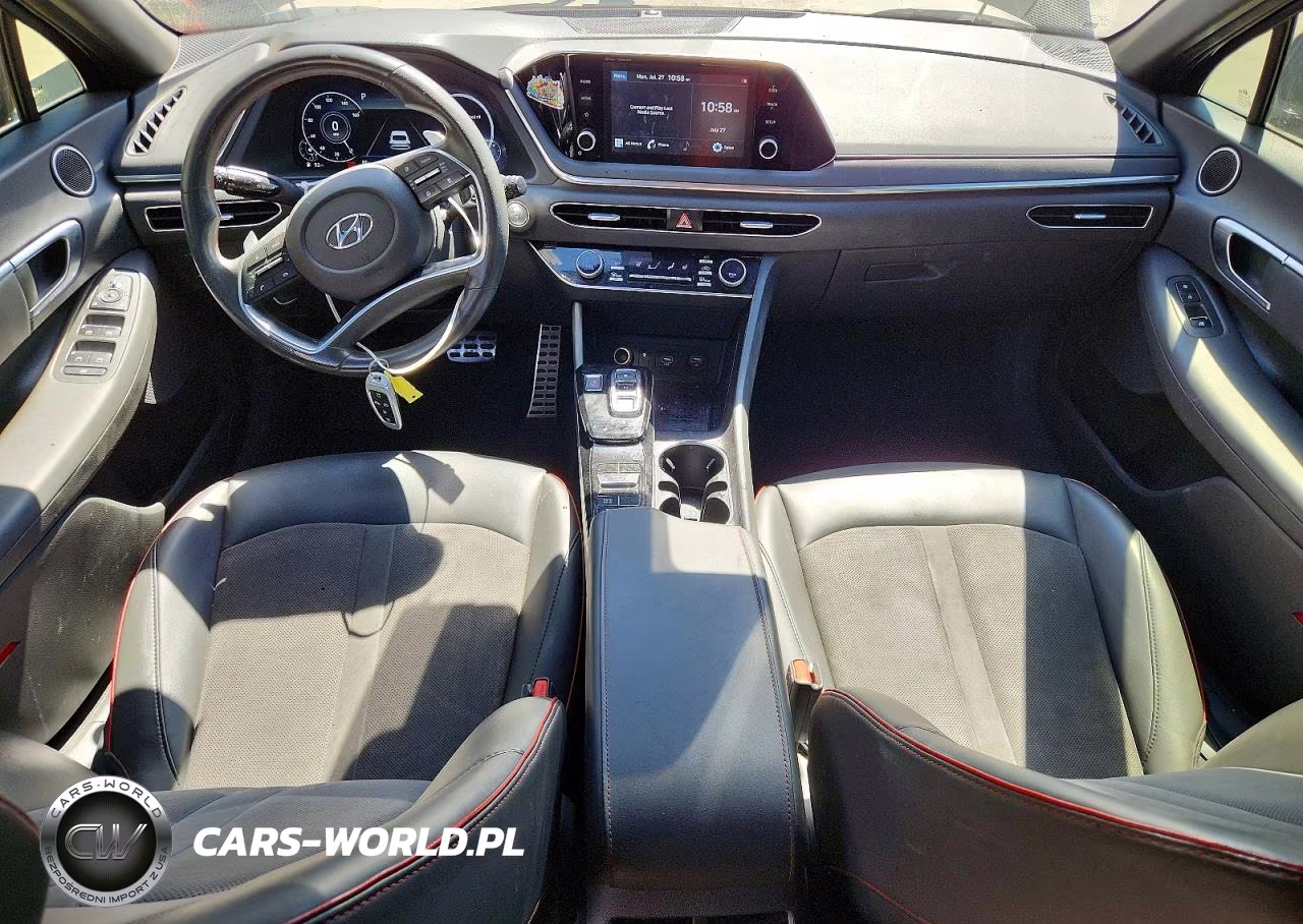 2021 Hyundai Sonata Sel Plus VIN:5NPEJ4J28MH066136 - 8