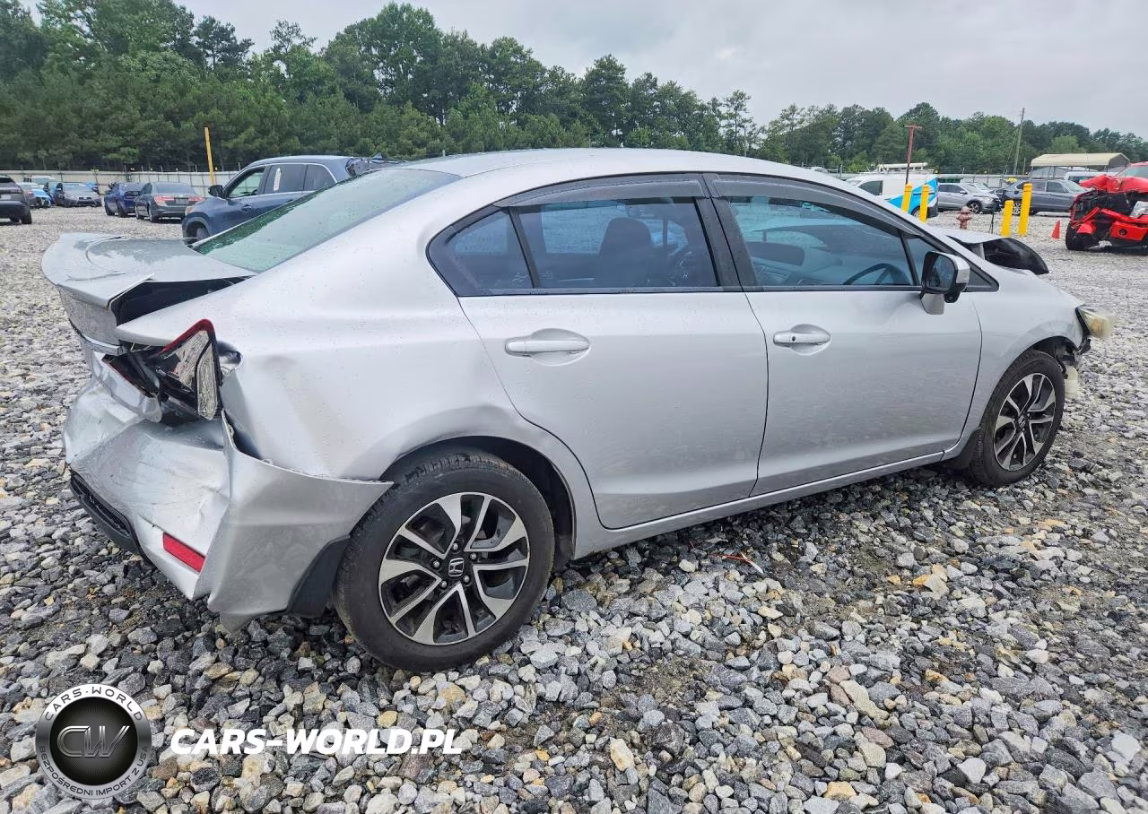 2014 Honda Civic Ex VIN:19XFB2F87EE002906 - 3