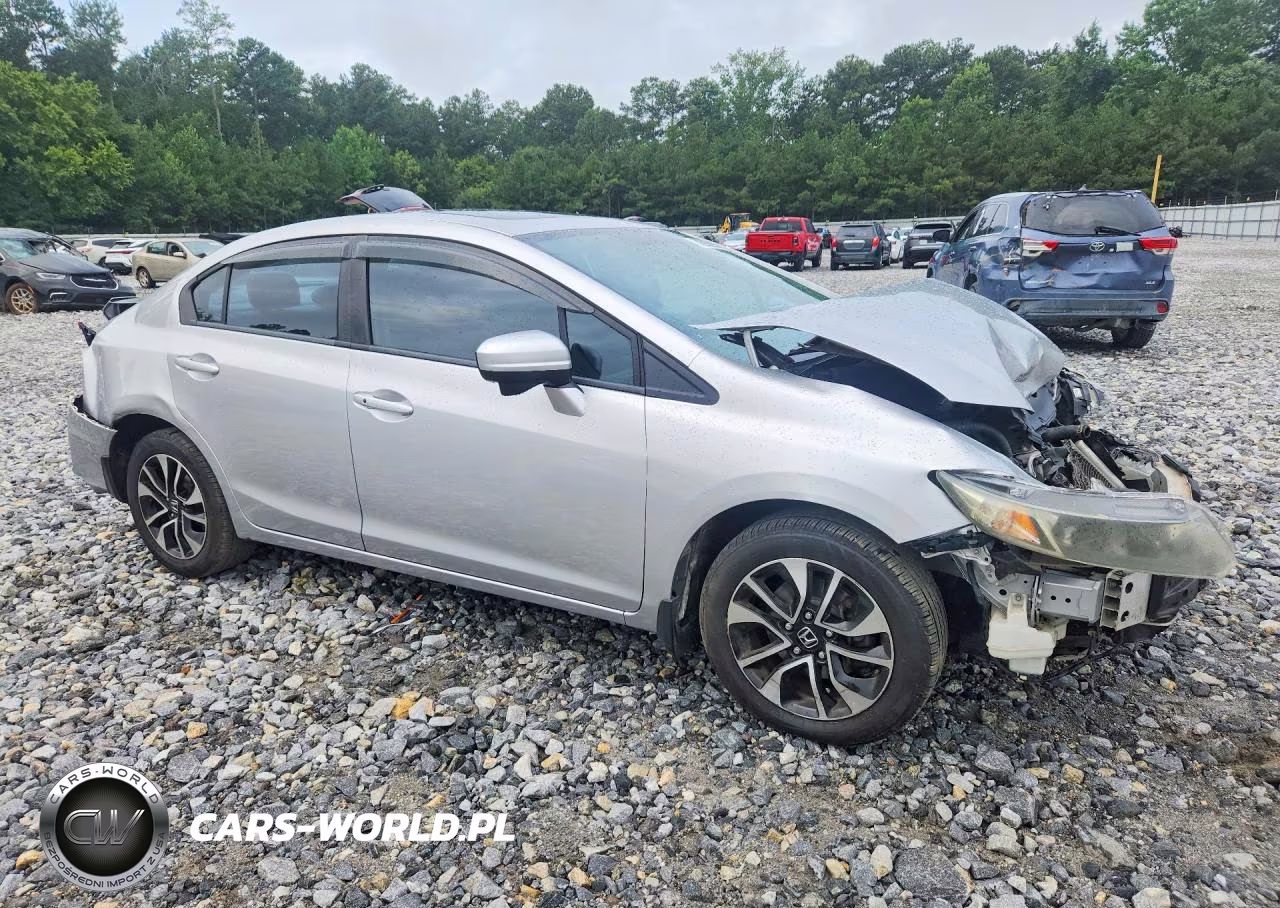 2014 Honda Civic Ex VIN:19XFB2F87EE002906 - 4
