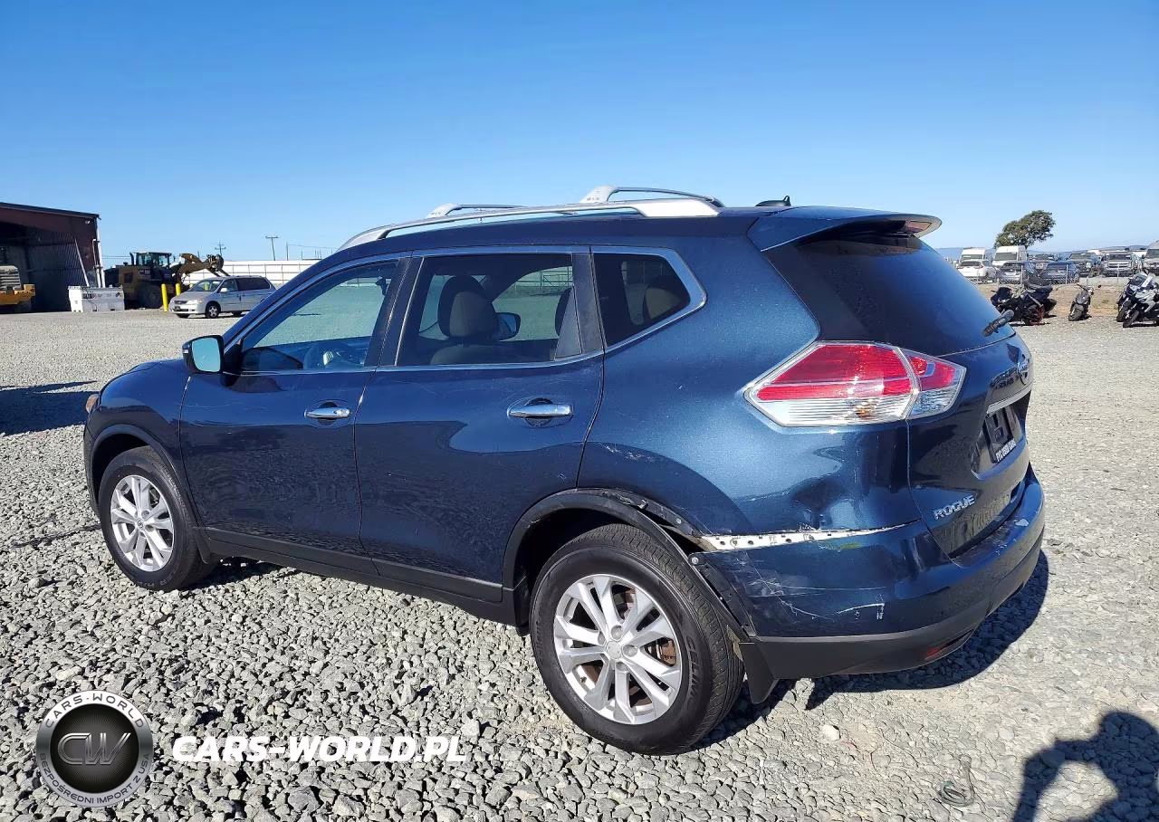 2016 Nissan Rogue Sv VIN:KNMAT2MT1GP715642 - 2