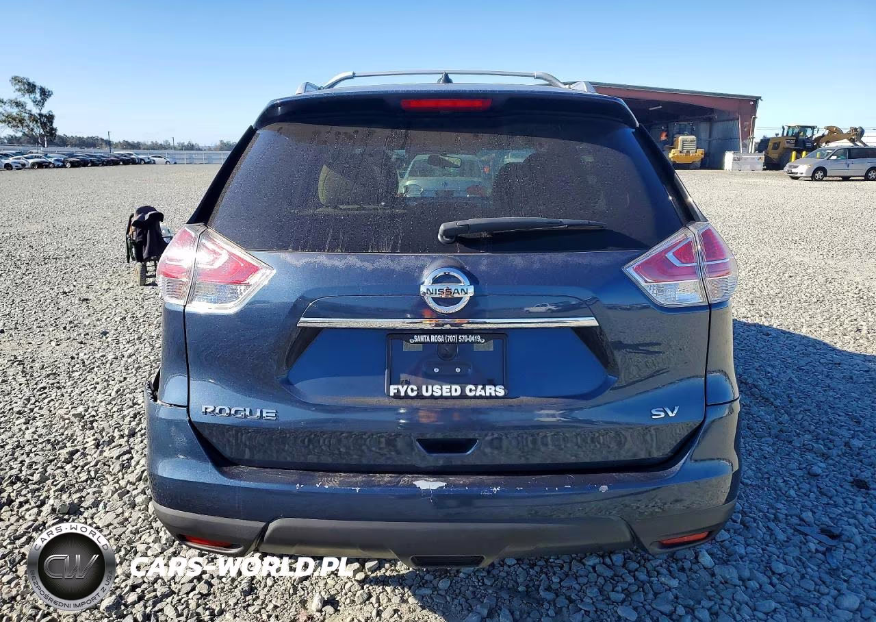 2016 Nissan Rogue Sv VIN:KNMAT2MT1GP715642 - 6