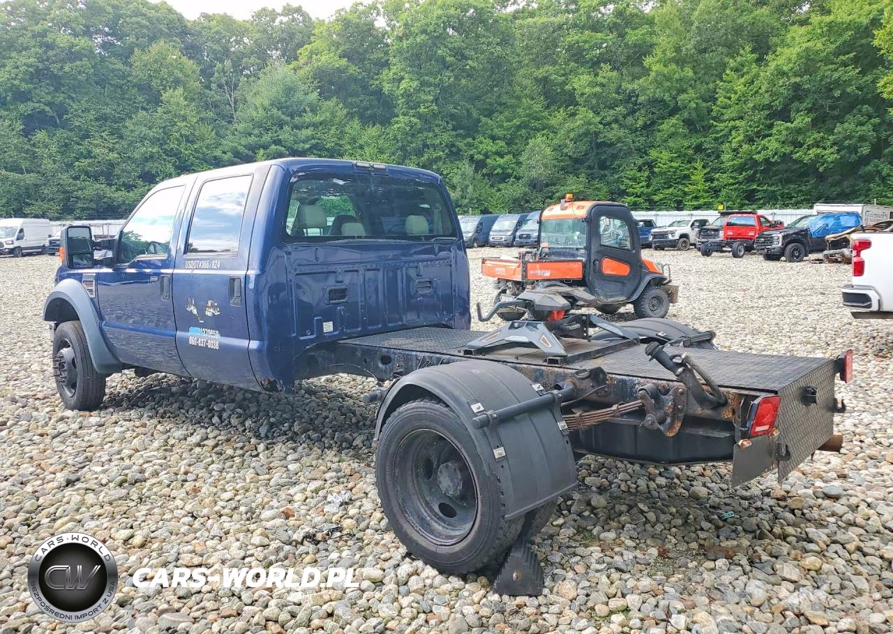 2008 Ford F550 Super Duty VIN:1FDAW57R68EA08456 - 2