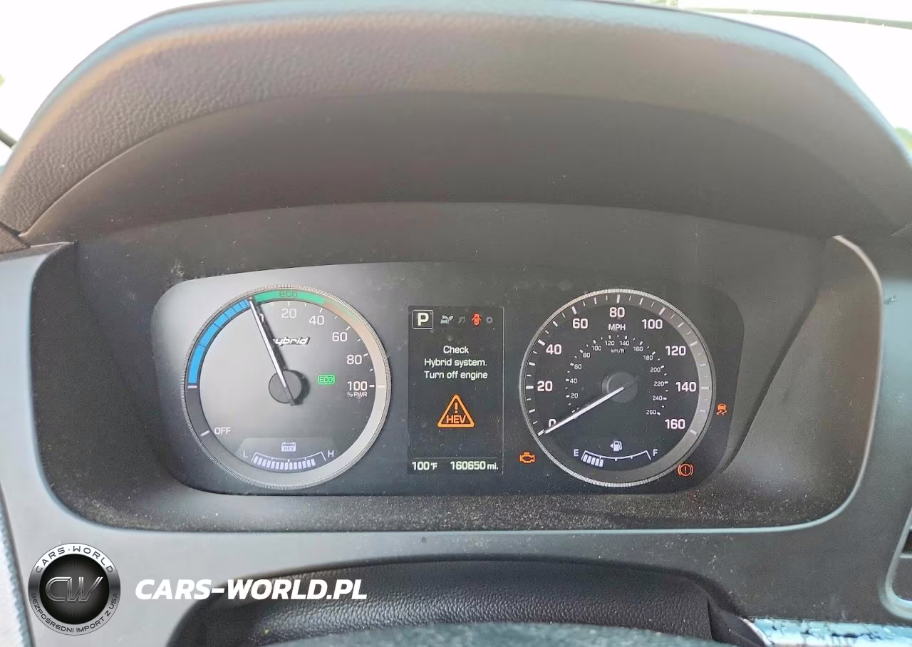 2016 Hyundai Sonata Hybrid Se VIN:KMHE24L18GA038863 - 9
