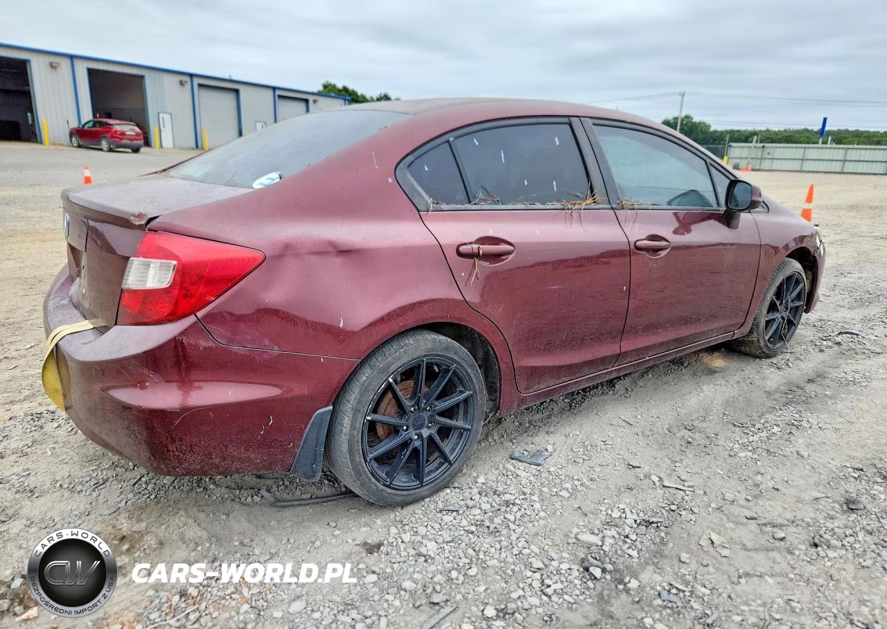 2012 Honda Civic Lx VIN:19XFB2F50CE366121 - 3