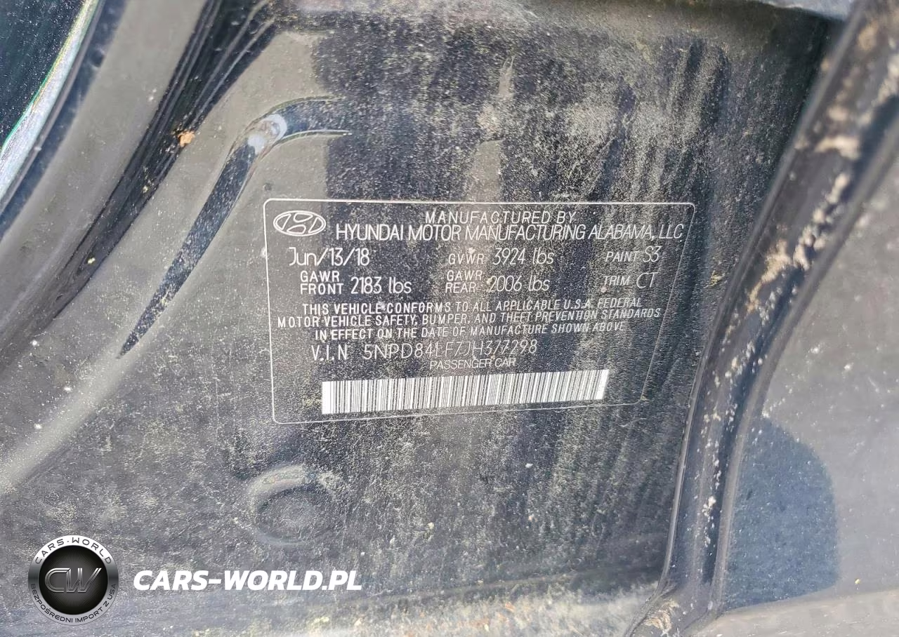 2018 Hyundai Elantra Sel VIN:5NPD84LF7JH377298 - 12