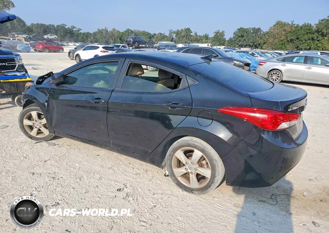 2012 Hyundai Elantra Gls VIN:5NPDH4AE5CH077210 - 2