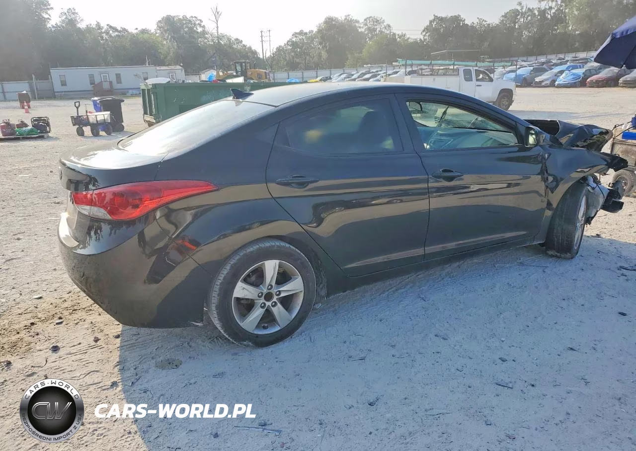 2012 Hyundai Elantra Gls VIN:5NPDH4AE5CH077210 - 3