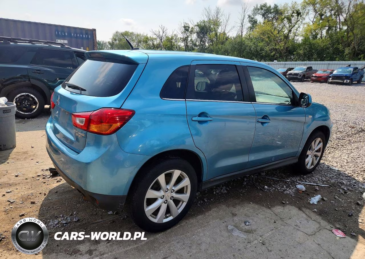 2014 Mitsubishi Outlander Sport Se VIN:4A4AP4AU7EE015543 - 3