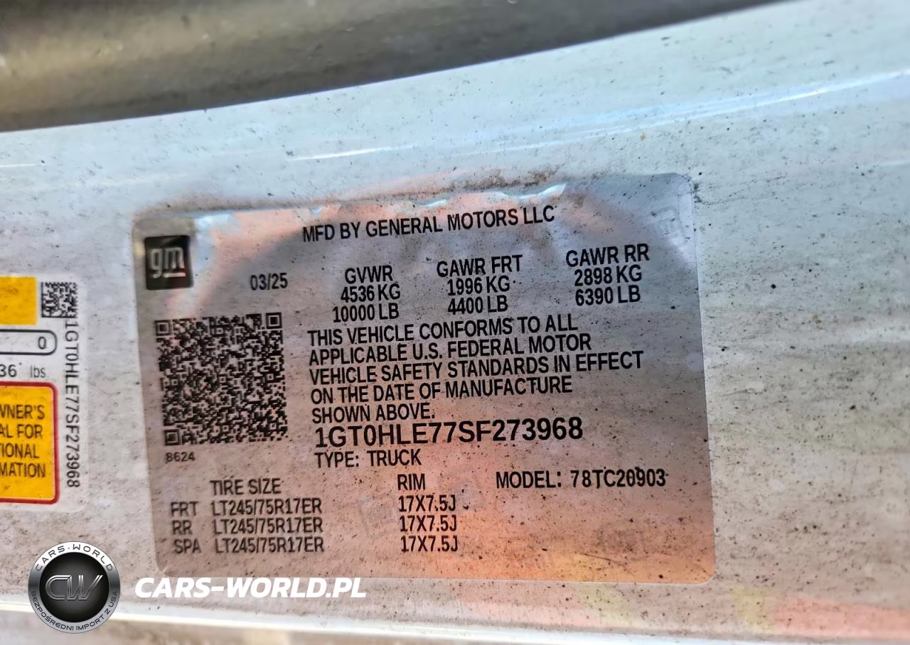 2025 GMC Sierra C2500 Heavy Duty VIN:1GT0HLE77SF273968 - 12