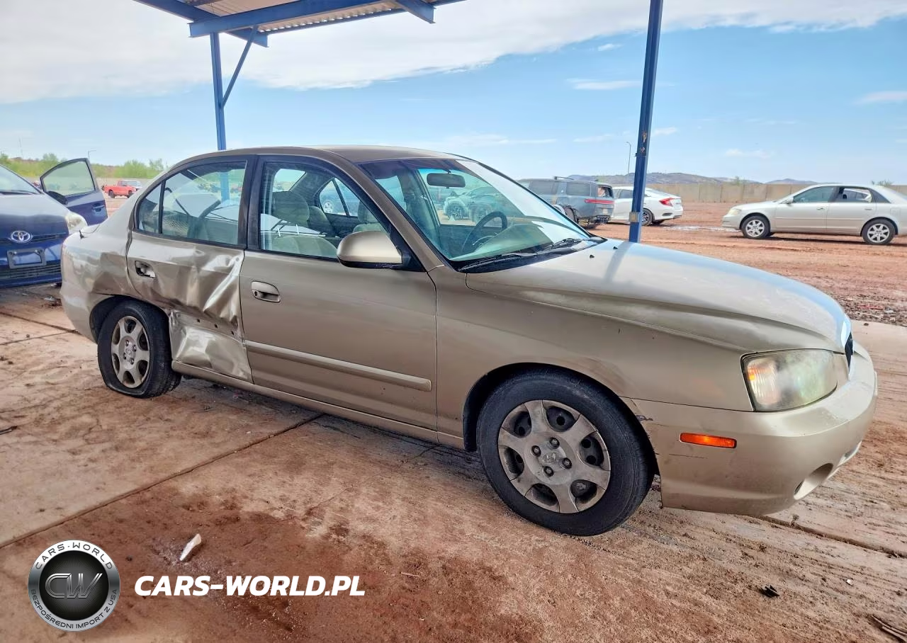 2003 Hyundai Elantra Gls VIN:KMHDN45D53U675437 - 4