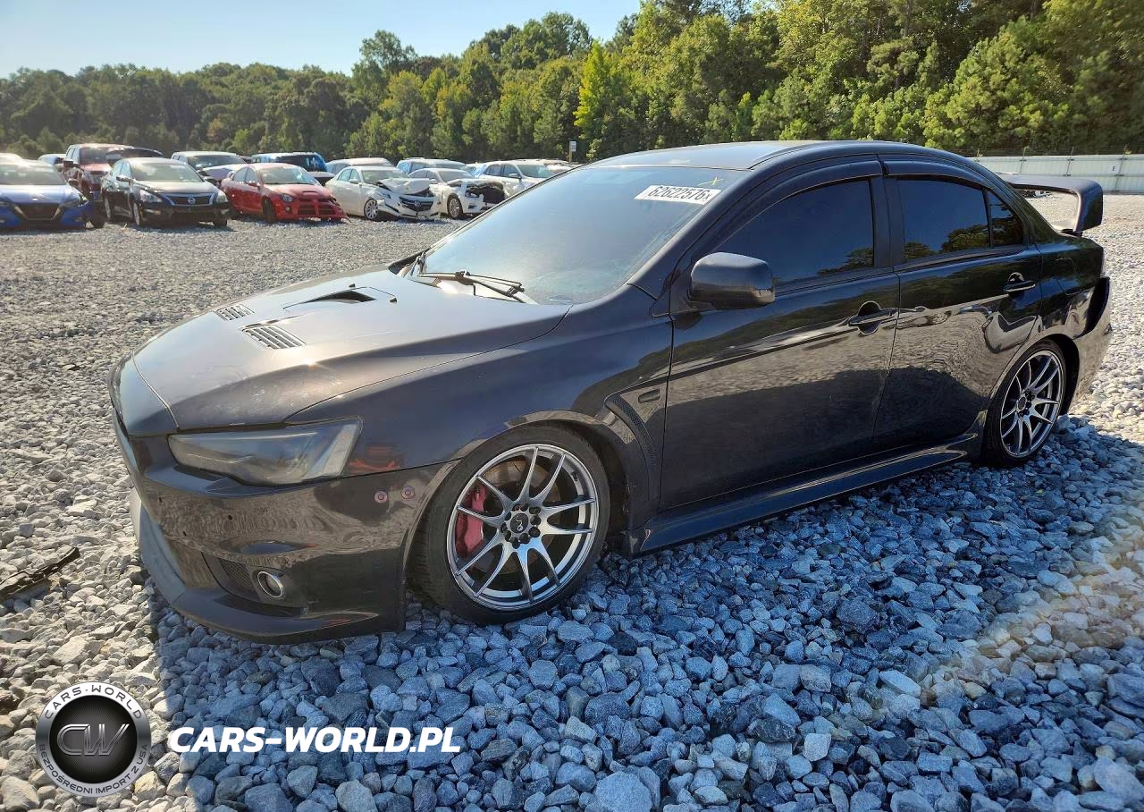 2012 Mitsubishi Lancer Evolution Gsr VIN:JA32W8FV5CU032947 - 1