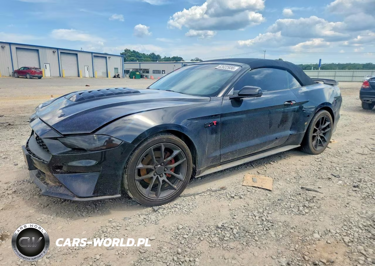 2018 Ford Mustang VIN:1FATP8UH7J5125076 - 1