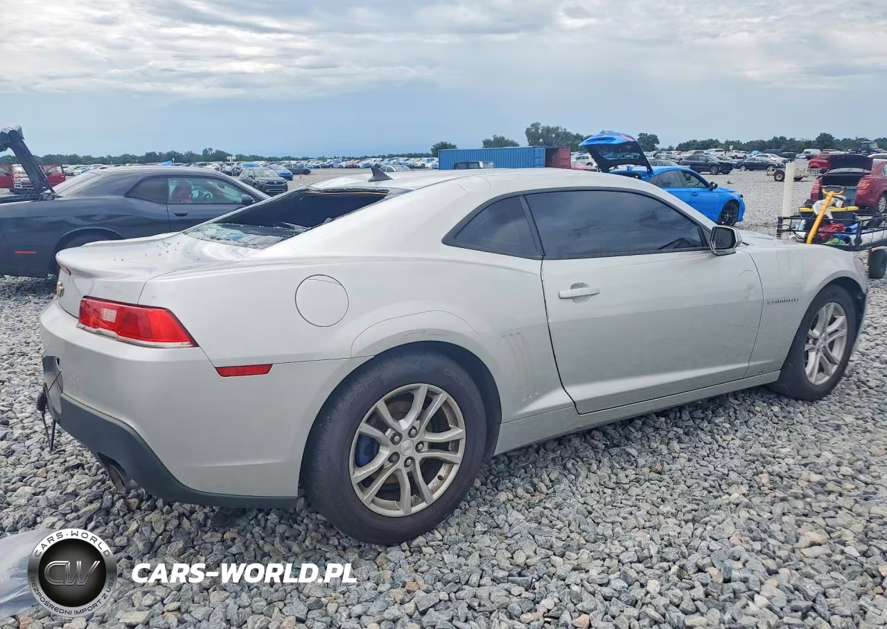 2015 Chevrolet Camaro Ls VIN:2G1FB1E36F9245390 - 3