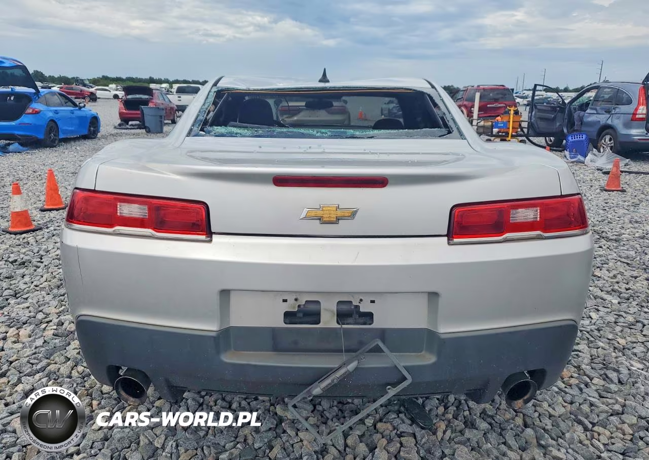 2015 Chevrolet Camaro Ls VIN:2G1FB1E36F9245390 - 6