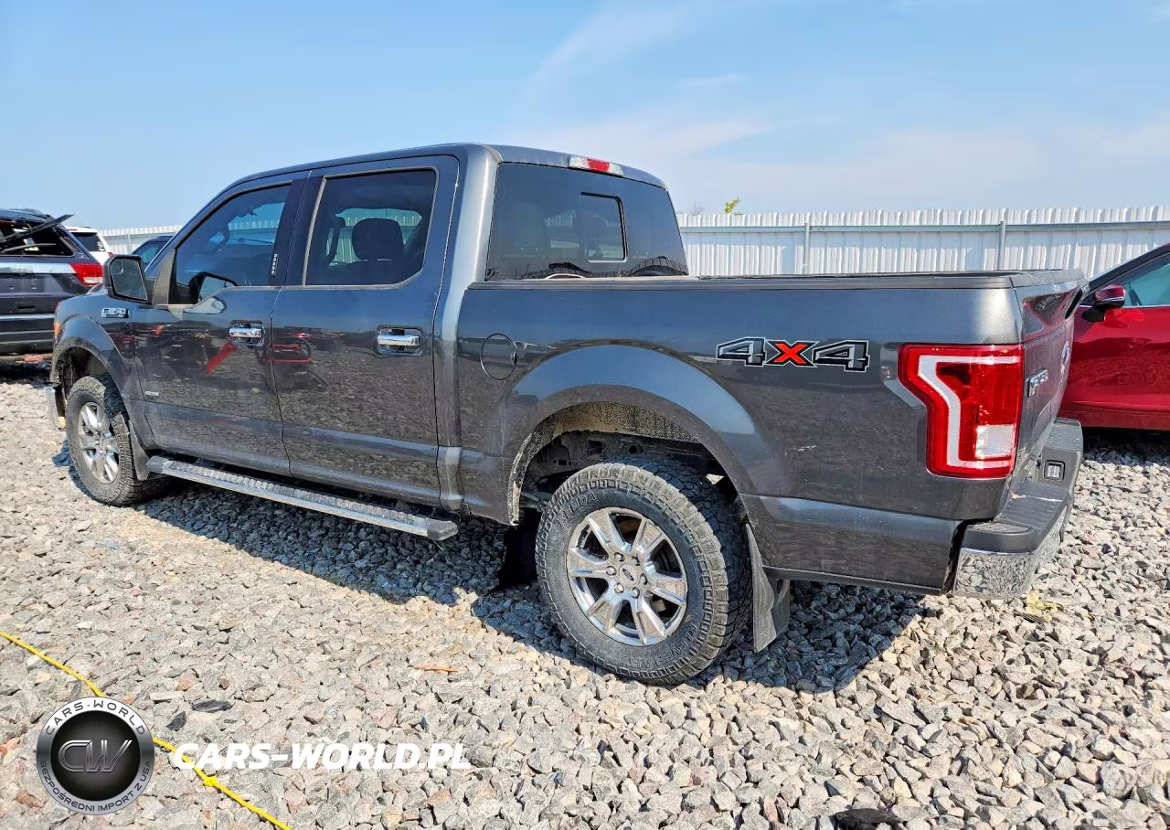 2017 Ford F150 Supercrew VIN:1FTEW1EG5HFC57809 - 2