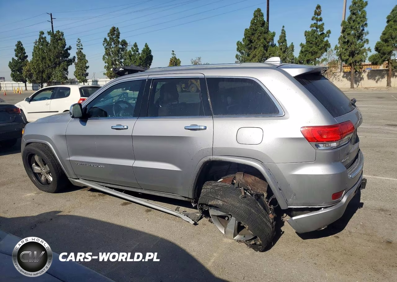 2014 Jeep Grand Cherokee Overland VIN:1C4RJFCG3EC226538 - 2
