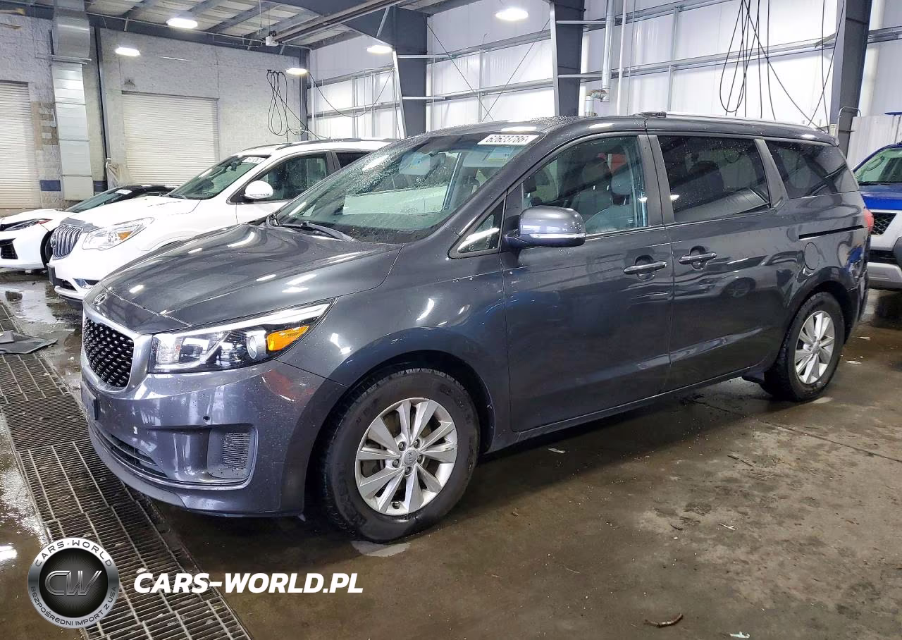2017 Kia Sedona Lx VIN:KNDMB5C16H6247349 - 1