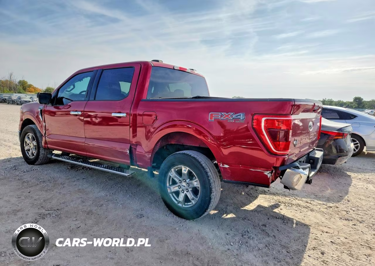 2022 Ford F150 Supercrew VIN:1FTFW1E50NKD37055 - 2