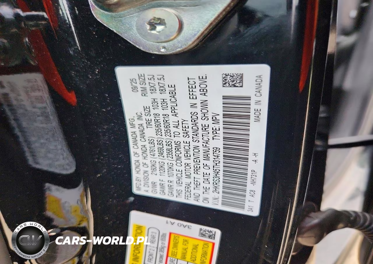 2026 Honda Cr-V Ex VIN:2HKRS3H45TH314759 - 13