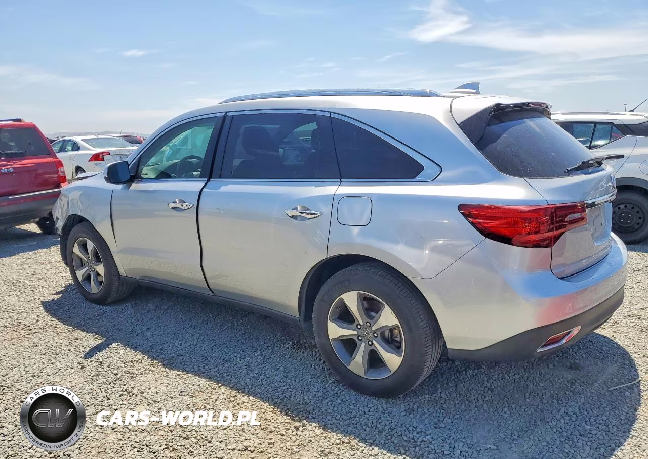 2014 Acura Mdx VIN:5FRYD4H29EB025376 - 2