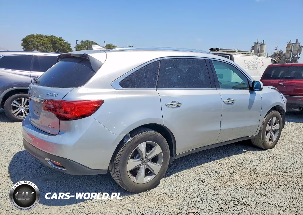 2014 Acura Mdx VIN:5FRYD4H29EB025376 - 3